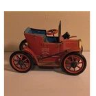 Marx Vintage Lever Action Tin Toy Car Made in Japan Red & Blue A-1820