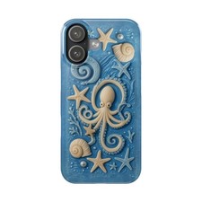 Personalized Octopus Sea Ocean Summer Tough Phone Case Cover iPhone 17 16 15 14