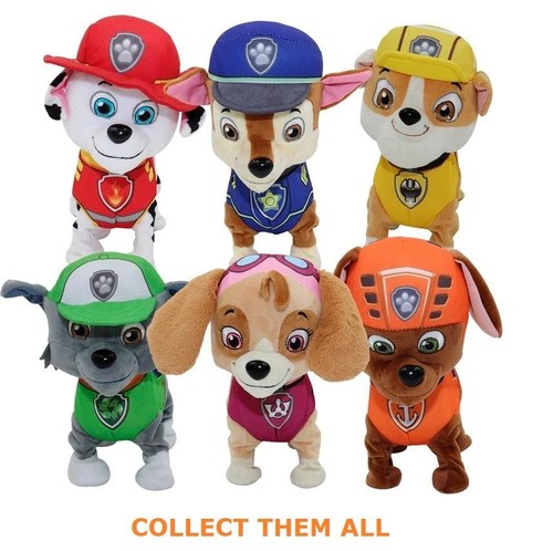 Paw Patrol Chase Walking Singing Barking Electronic Plush Soft Toy Figure A13 - Picture 2 of 5