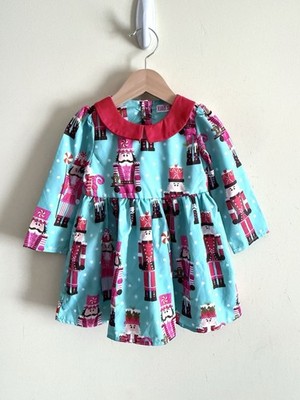 Baby Girls Fuymei Nutcracker Peter Pan Collar Holiday Dress 18 Month Boutique