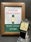 [Excellent] Vintage Seiko Dolce 6030-5390 Gold Quartz Men's Watch From JAPAN