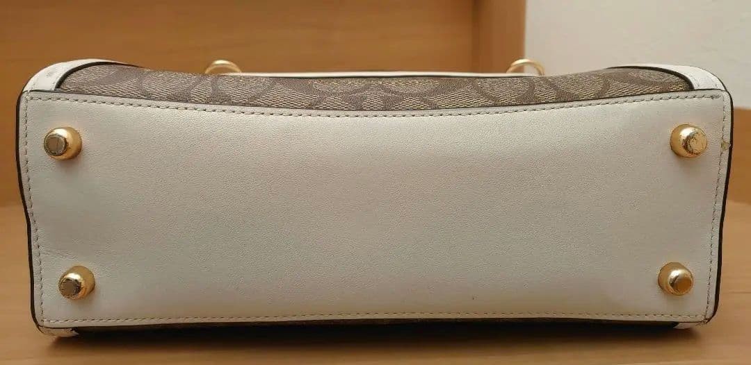 COACH Snake Embossed Python Crossbody Top Handle … - image 3