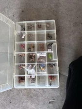 Jewelry Making Supplies Beads Mixed Variety 100+ Bead Pieces Clay And Glass