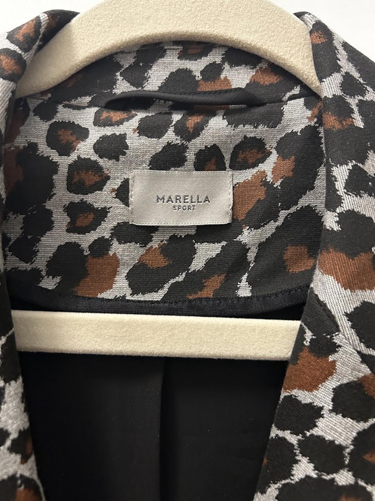 Marella Leopard Print Double Breasted Blazer Busi… - image 4