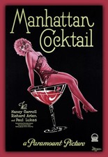 NANCY CARROLL - Manhattan Cocktail - Movie Poster Image - 5 x 7 in Print