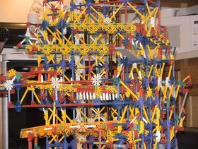 K'nex Ionization Ball Factory Machine 4,500 Pieces COMPLETE SET W Battery Motor