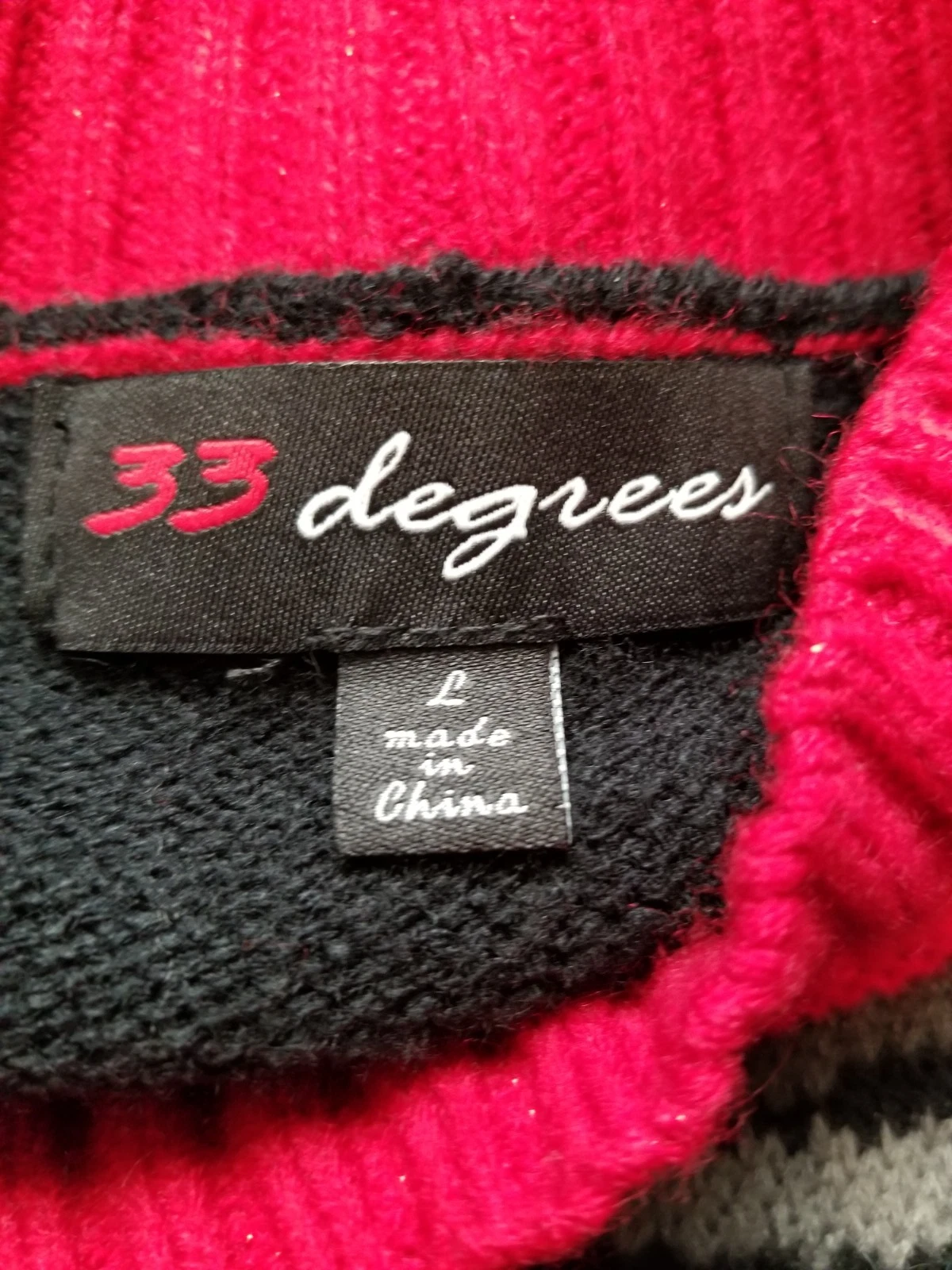 Ugly Christmas 33 Degree Flamingo Tree Large Sweater Sequence Feathers 3D