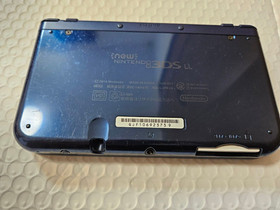 Nintendo New 3DS LL XL Metallic Black Console Japan Region Locked 0381