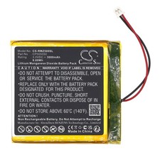 3000mAh/9Wh Replacement Battery for ROOMZ room sensor  CP505050 Li-MnO2