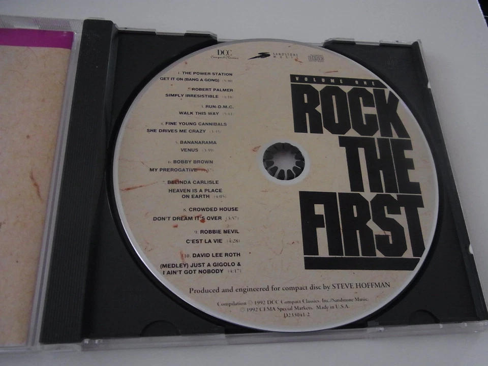 Rock The First Volume one     DCC  CD - Bild 3 von 3