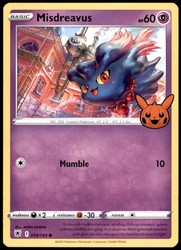 Misdreavus 058/189 Trick or Trade BOOster Promo