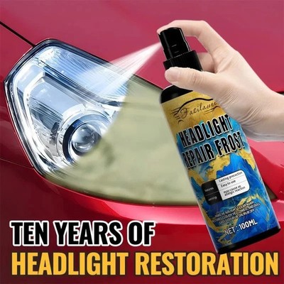 Car Headlight Restoration Kit Scratch Remover Oxidation Cleaner Repair Liquid US