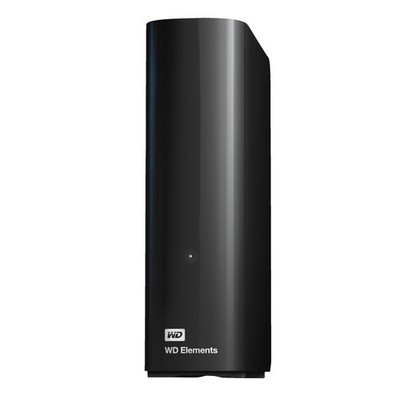 WD Elements Desktop Festplatte, 24 TB HDD, extern, Schwarz