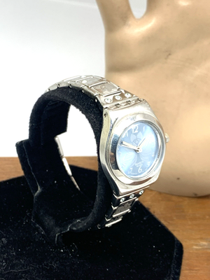Authentic Swatch Women Watch Silver Swiss Made Patented Authentic Swatch Women Watch Silver Swiss Made Patented | eBay main image 3