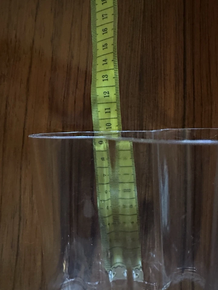 Iittala Alvar Aalto Vase Savoy, Clear Glass, Finland Design 9,5cm High - Bild 3 von 4