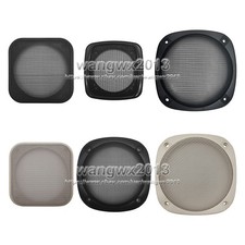 1x 3"/4"/5"/6" inch Car Aduio Speaker Cover Decorative Circle Metal Mesh Grille