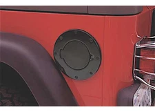 Smittybilt 75006 For 97-06 Wrangler (TJ/LJ) Gas Cover Billet Style - Gloss Black