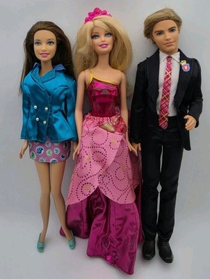 2010 Barbie Princess Charm School Blair Transforming Dress Hadley & Nicholas Set