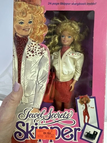 Vtg 1986 Mattel Barbie Jewel Secrets Skipper Doll with Camera #3133 NRFB