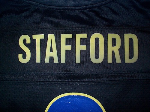 *IRREGULAR* LA Rams MATTHEW STAFFORD nfl Jersey YOUTH KIDS BOYS (xl 18-20) - Picture 3 of 3