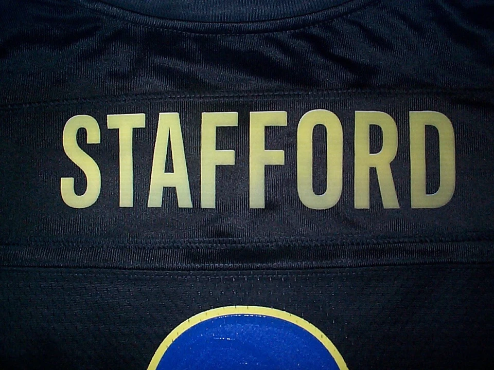 *IRREGULAR* Camiseta deportiva de los Rams Matthew Stafford nfl jóvenes niños niños (xl 18-20) Foto 3 de 3