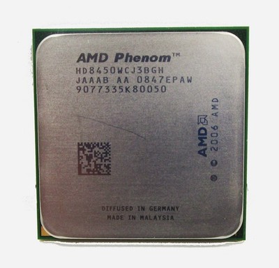 AMD Phenom X3 8450 Processor @ 2.10GHz  1.5MB Socket AM2 HD8450WCJ3BGH
