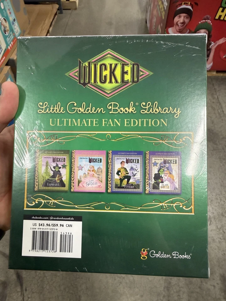 Wicked Little Golden Book Library Ultimate Fan Edition 4 Book Box Set Hardcover - Image 3 of 3
