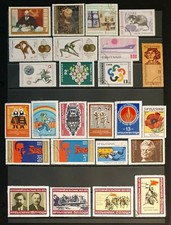 Bulgaria stamps 1972 - 1974 selection of 25v used (2 with faults)