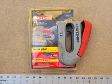 Craftsman Heavy Duty Stapler Brad Nailer Easy Fire 9-68515 With Staples