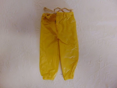 Vintage GI Joe Yellow Rain Pants
