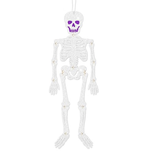 Flashing Skull Halloween Decoration Halloween Party Decor House Door Hanger - Picture 9 of 11