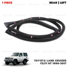 For Toyota Land Cruiser FZJ71 1990 - '17 Left Back Door Weatherstrip Seal