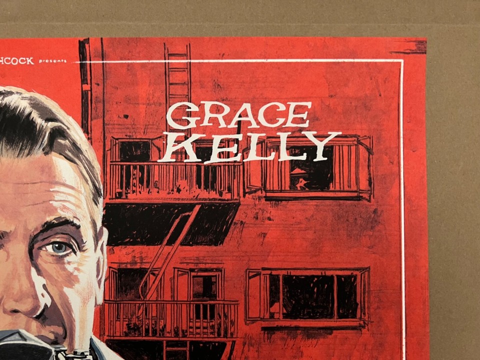 Paul Mann REAR WINDOW Movie Poster Screen Print Mondo Hitchcock MAD ...