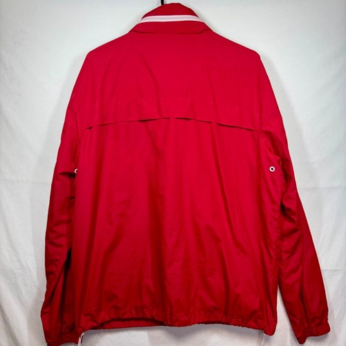 Mossimo Supply Co. Windbreaker Jacket Lightweight Full Zip Red Sz XL - Picture 7 of 10