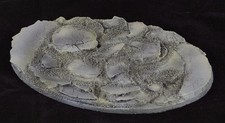 170x105mm Oval Slate Rock Debris Battle Imperial Knight Resin Base Warhammer 40k