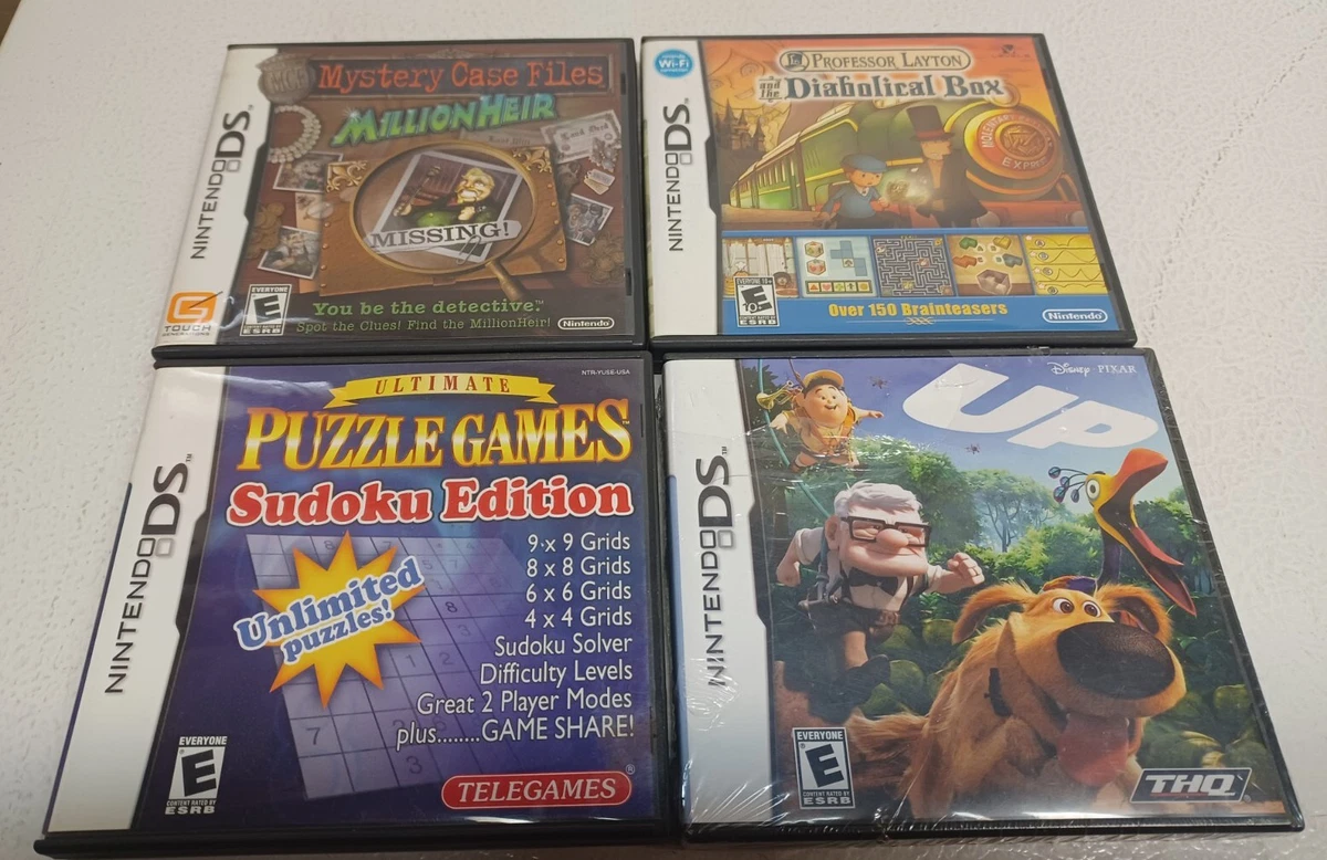 pianist effektiv skrue Nintendo DS Games Mystery Case Files Millionheir Puzzle Games Diabolical  Box UP | eBay