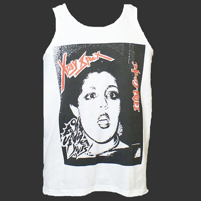 X-RAY SPEX PUNK ROCK T-SHIRT Weste Unisex Weiß S-2XL