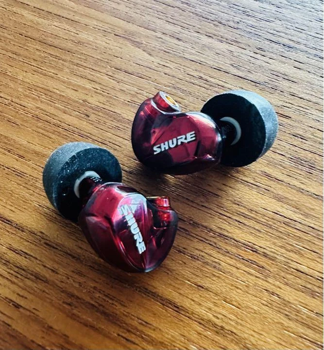 Shure SE535 Red Headphones for sale | eBay