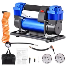 Heavy Duty Portable Air Compressor for Truck RV SUV ATV UTV Tire Inflator 12V