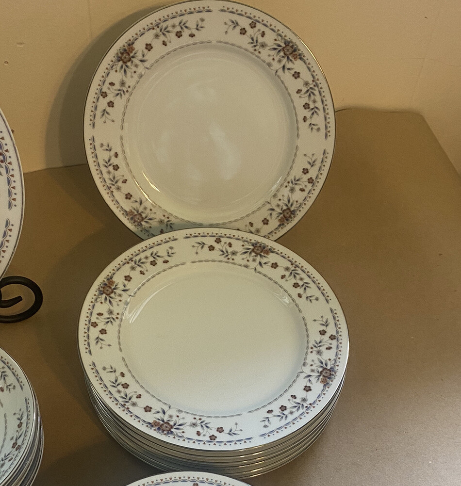 7 pc CLAREMONT Fine Porcelain China Japan SALAD PLATES eBay