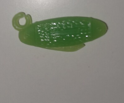 Vintage Gumball Vending Crackerjack Cereal Premium Toy Green Knife 