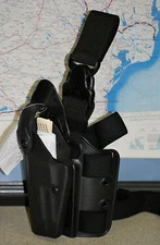 Safariland Black Leg Duty Holster - New - Left Hand