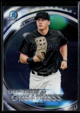2020 Bowman Chrome Draft Glimpses of Greatness #GOG-JB JJ Bleday