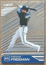2021 Panini Chronicles Clear Vision Freddie Freeman Atlanta Braves #9