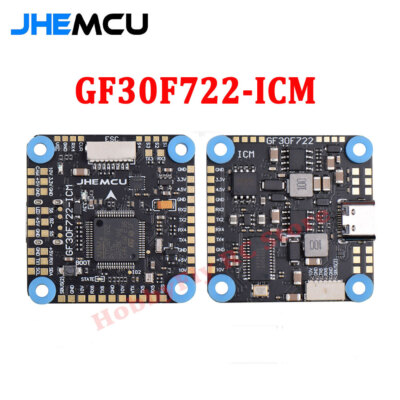 JHEMCU GF30F722-ICM F722 F7 Flight Controller 5V 10V Dual BEC for RC FPV Drone