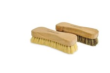 Naturolic All-Natural Wooden Scrub Brush Set  Palmyra  Tampico Bristle Brushes