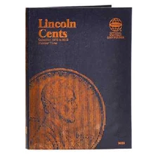 Whitman Blue Coin Folder 9033 Lincoln Cents #3  1975-2013  Album / Book  Penny
