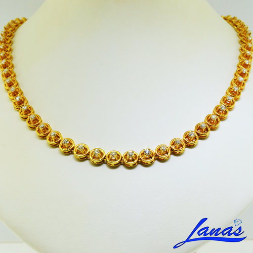 Diamond Womens Tennis Necklace | eBay