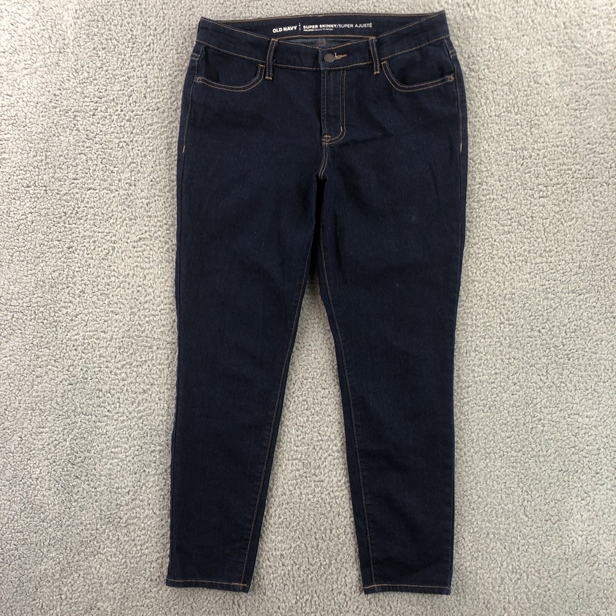 Old Navy Women's Jeans Size 10 Regular Super Skinny Ankle Stretch