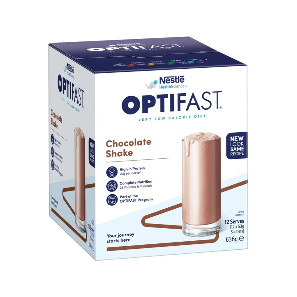 3 x OPTIFAST VLCD порошок коктейли шоколад аромат замена диета еда | EXPRESS - Изображение 2 из 4